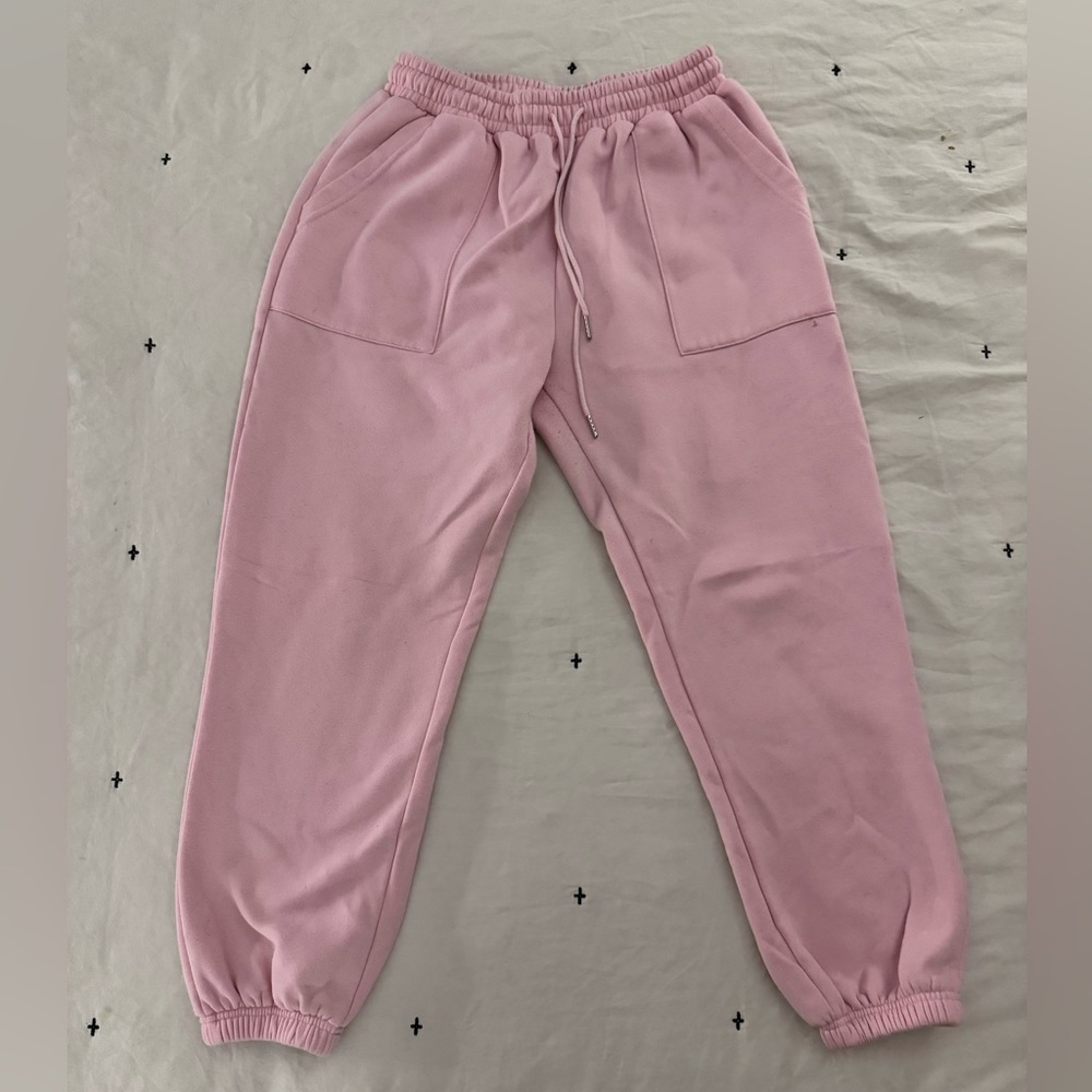 Kids Pink Jogger Pants